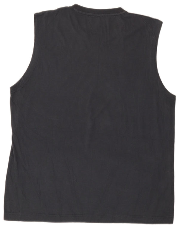 Canotta grafica da uomo Lotto 2XL Blu Navy