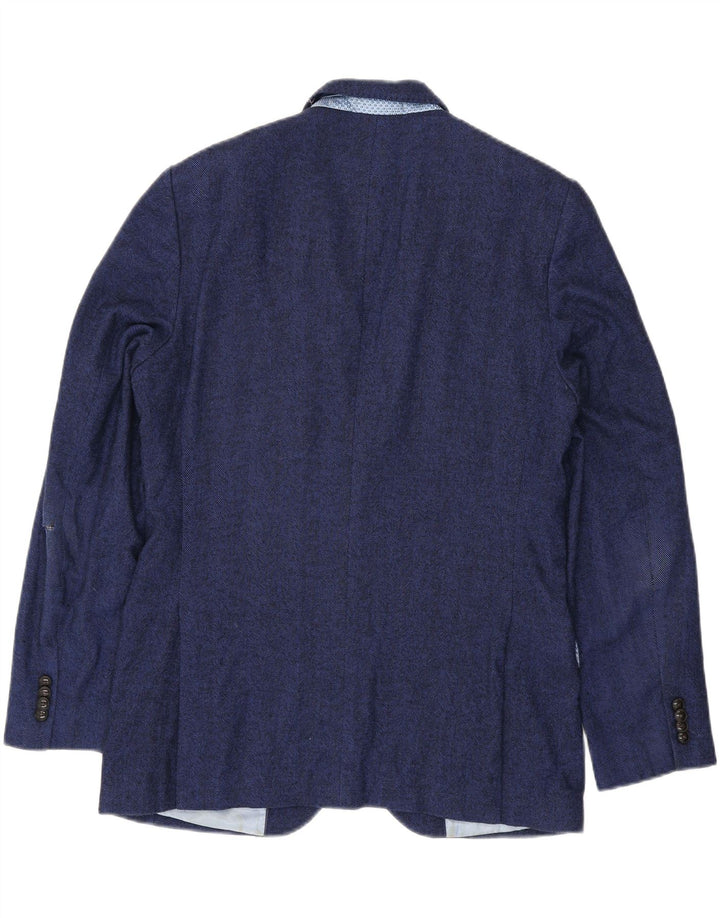 Giacca blazer da uomo su misura Marks & Spencer UK 40 grande blu navy