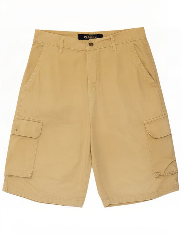 Pantaloncini cargo da uomo Carrera W31 cotone beige medio
