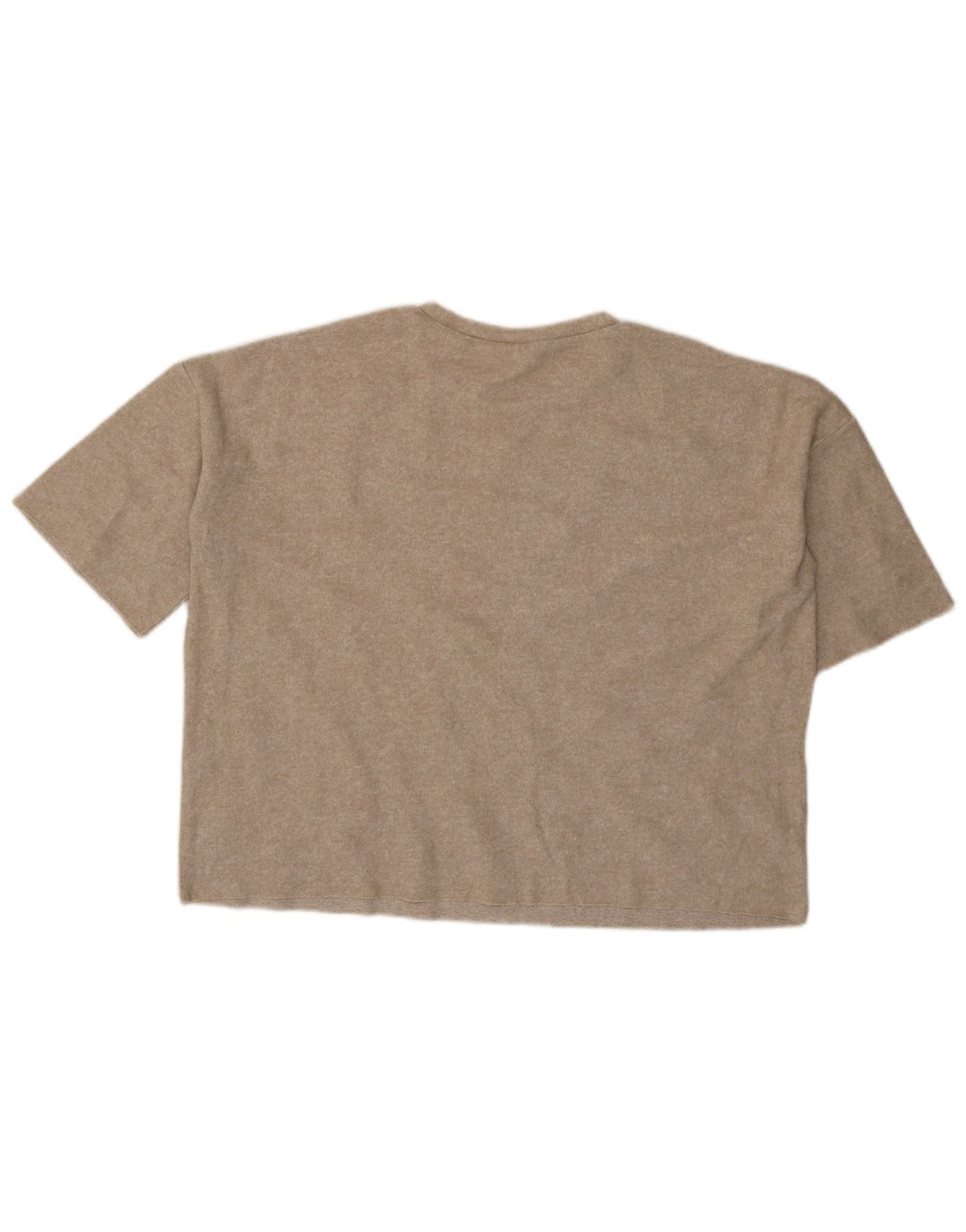 Camicetta oversize Zara Trafaluc da donna UK 14 Beige medio maculato