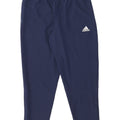 Pantaloni da tuta Adidas Aeroready da uomo XL in poliestere blu navy