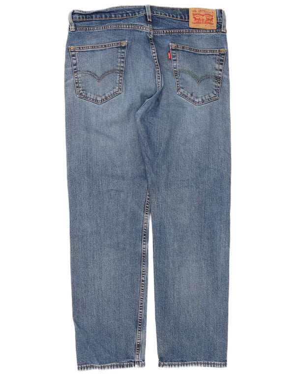 Levi's Uomo 505 Jeans dritti regolari W34 L30 Cotone Blu