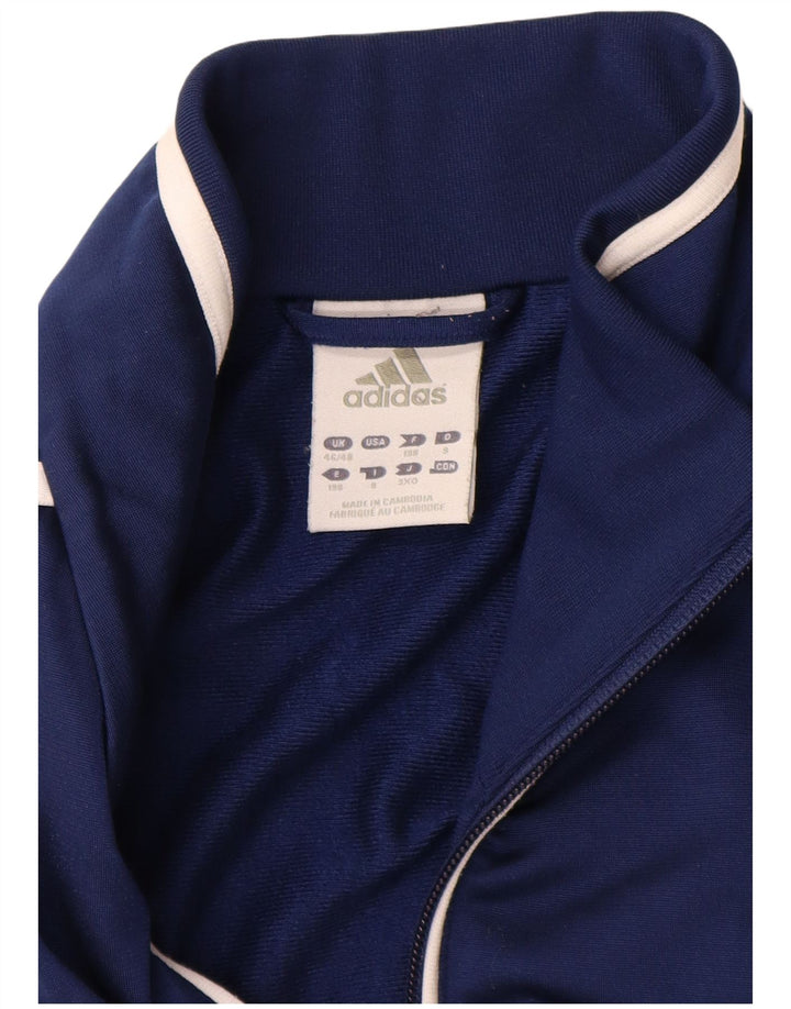 Giacca da tuta da uomo ADIDAS UK 46/48 XL Blu navy Colourblock