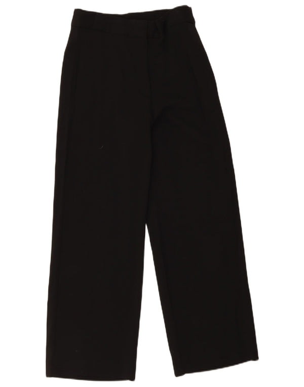 Pantaloni chino a vita alta da donna Massimo Dutti EU 36 XS W26 L28 Nero