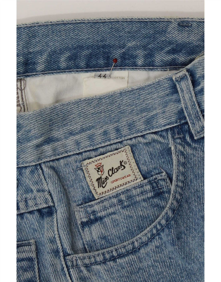 Jeans affusolati da donna CLARK IT 44 medio W27 L31 blu cotone