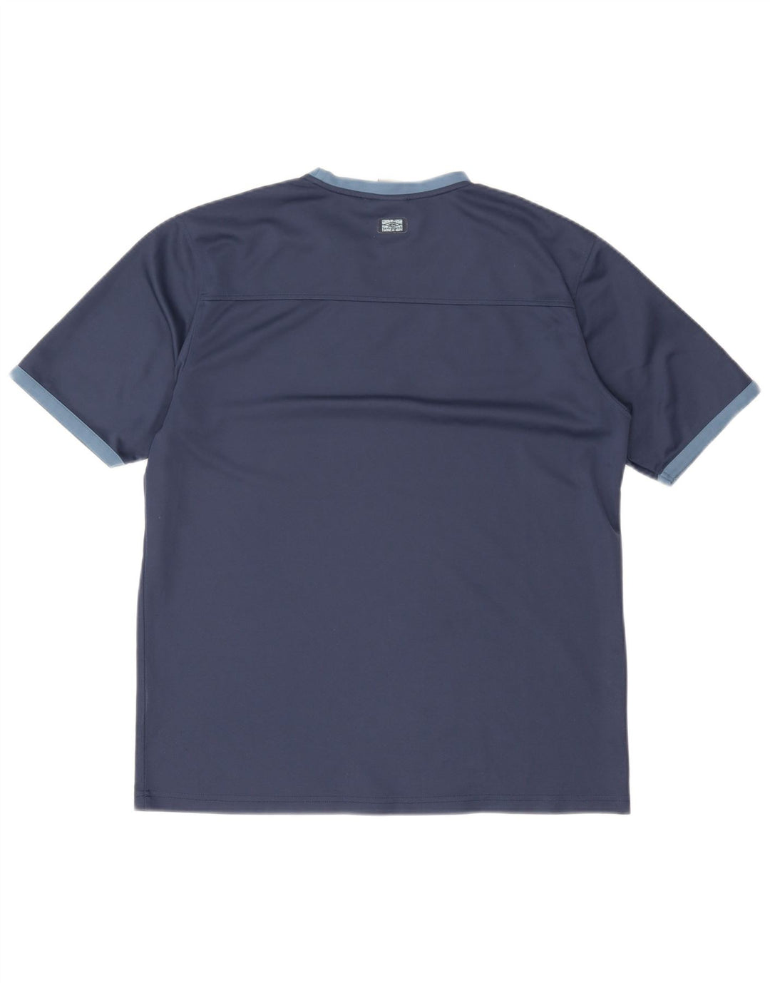 T-shirt grafica da uomo Umbro Top XL Poliestere color block blu navy