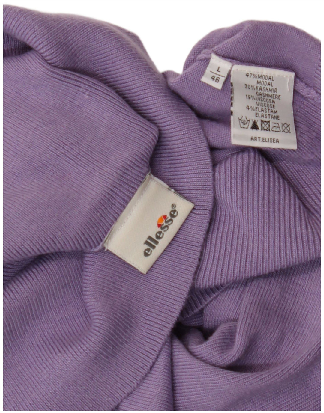 ELLESSE Maglione da donna con collo alto IT 46 Large Purple Modal