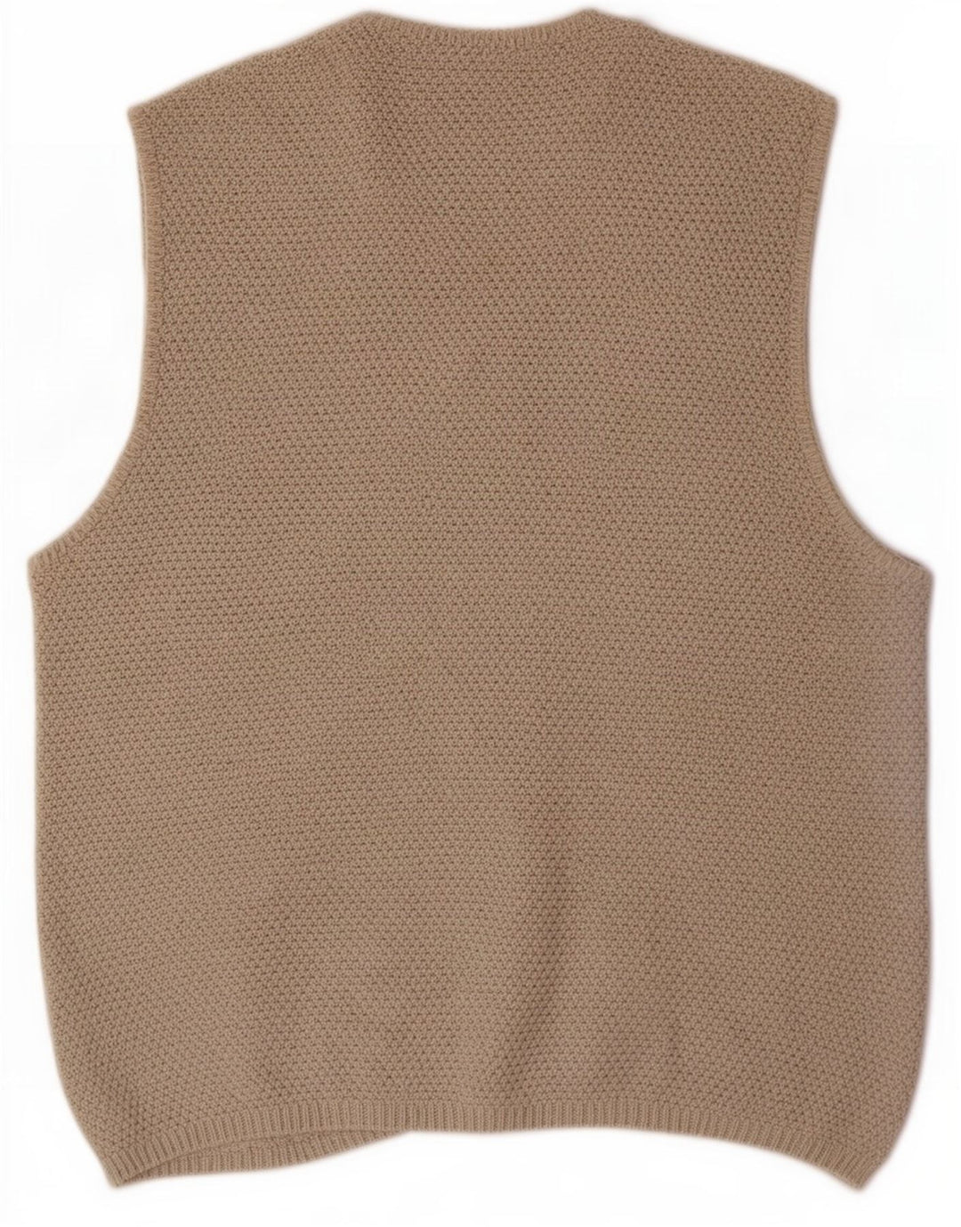 Marks & Spencer Maglione cardigan senza maniche St. Michael da uomo Beige medio