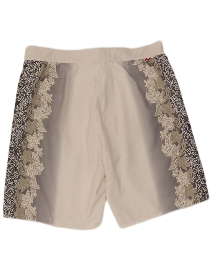 Pantaloncini da bagno da uomo Arena 2XL Poliestere grigio floreale