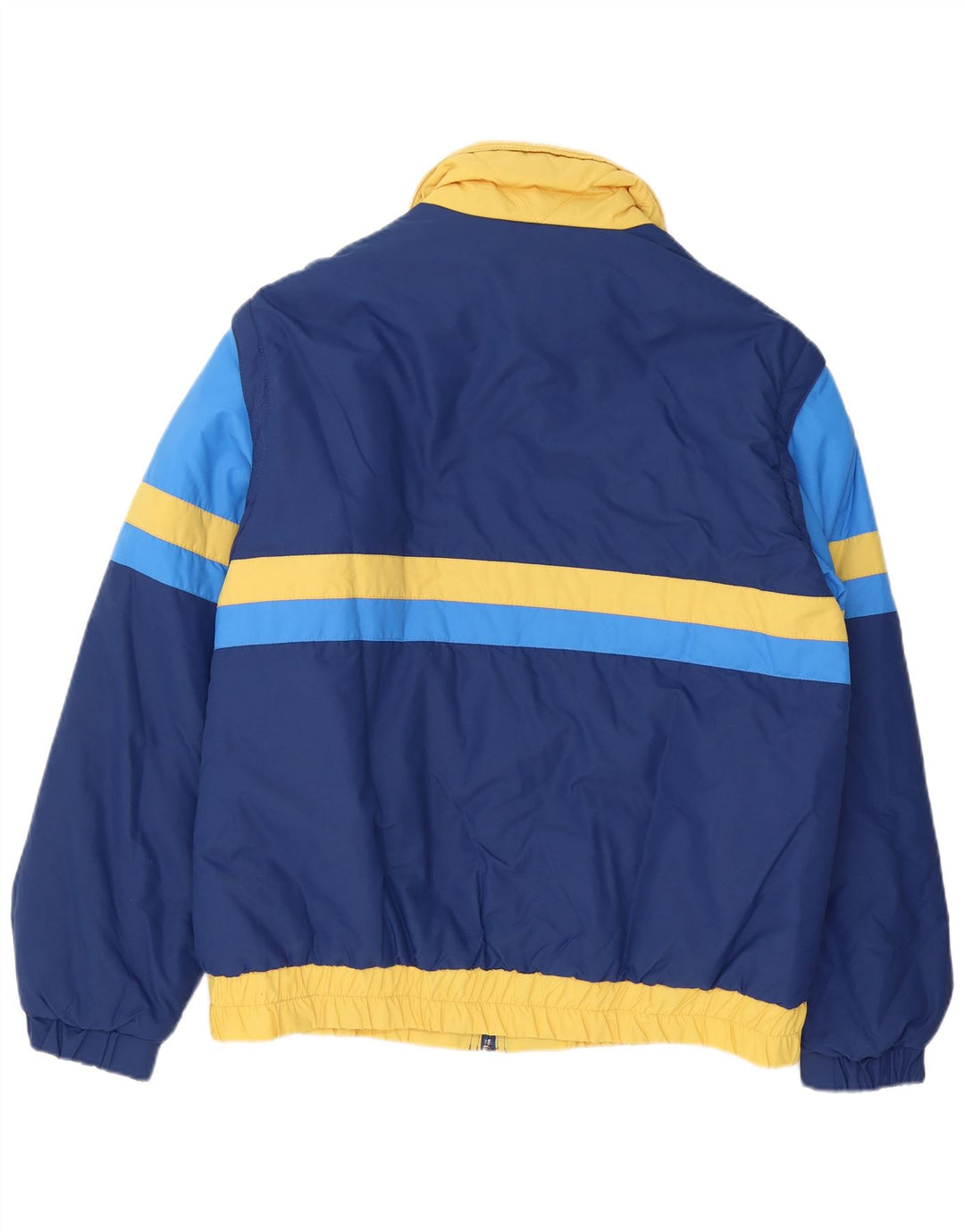Giacca imbottita bomber da uomo Stratos UK 42 XL Poliammide color block blu navy