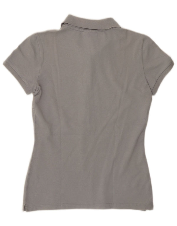 Polo da donna Lacoste taglia 36 piccola in cotone grigio