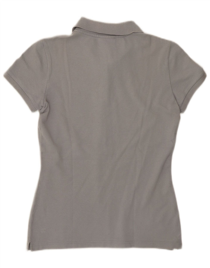 Polo da donna Lacoste taglia 36 piccola in cotone grigio
