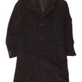 Cappotto da uomo Hammersley UK 36 piccolo in lana grigia