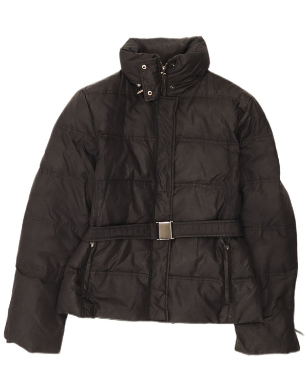 Giacca imbottita da donna Zara UK 14 grande nera