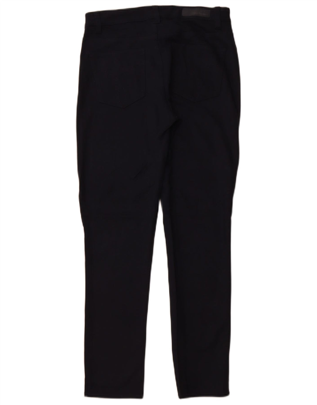 Pantaloni casual da donna Calvin Klein US 8 Medium W28 L28 Blu Navy Viscosa