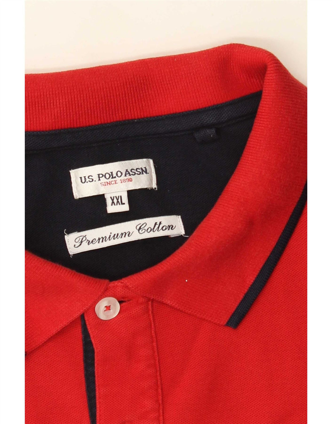 Polo Assn. Camicia da uomo 2XL Cotone rosso