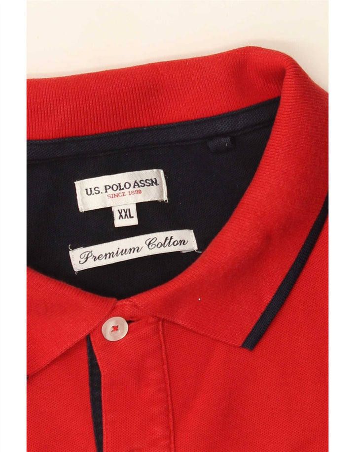 Polo Assn. Camicia da uomo 2XL Cotone rosso