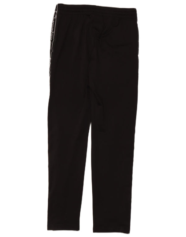 Pantaloni da tuta grafici da uomo Champion piccoli in poliestere nero