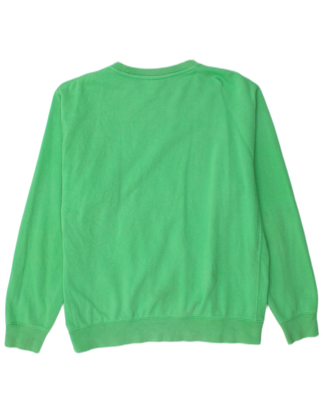 Felpa da uomo Nike Loose Fit, maglione, cotone verde medio