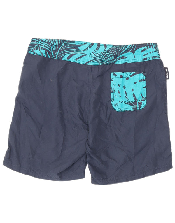 Pantaloncini da bagno da donna Mountain Warehouse UK 12 Medium Blu Navy Floreale