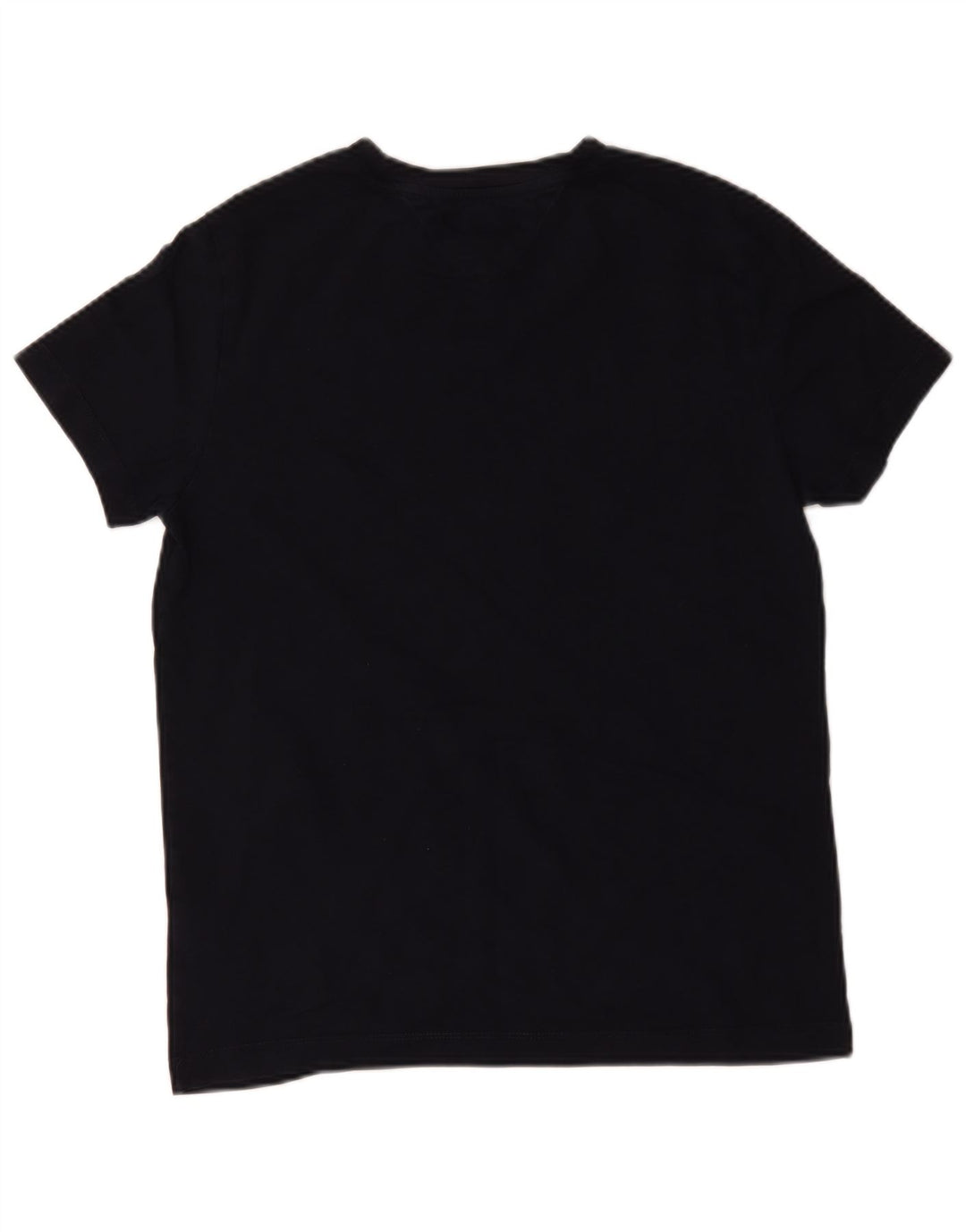 T-shirt da uomo Tommy Hilfiger Top in cotone a righe blu navy medio