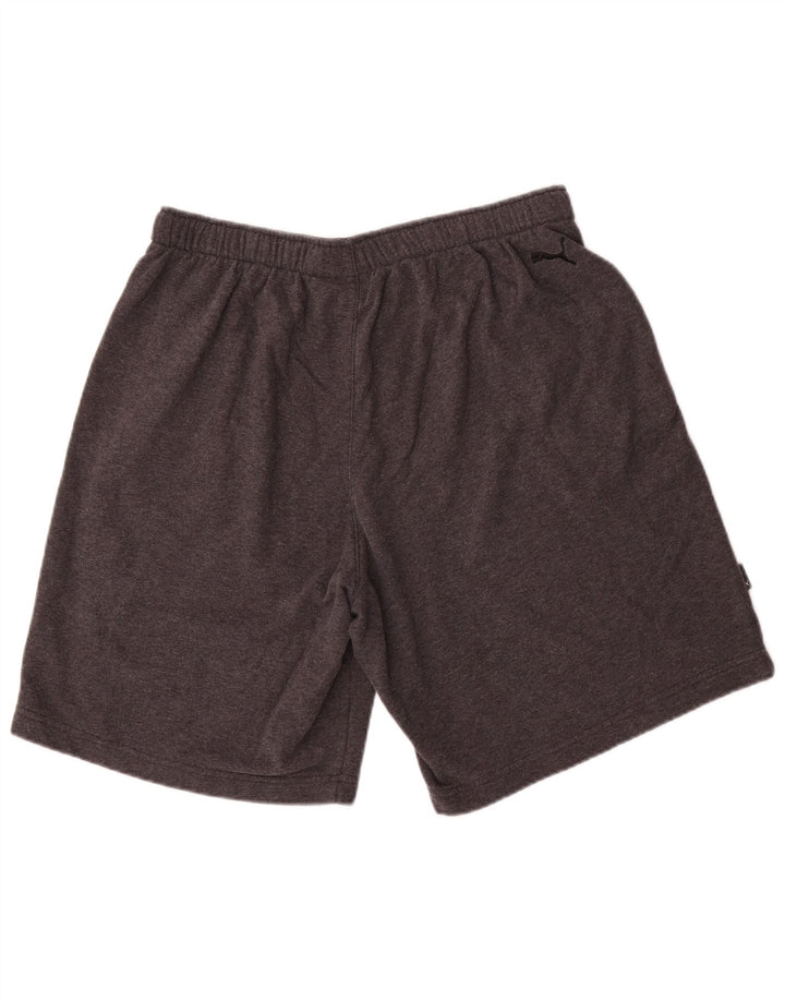 Pantaloncini sportivi PUMA da uomo grandi grigi
