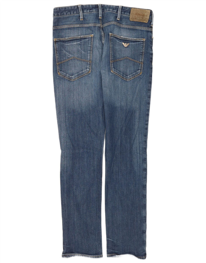 Jeans slim da donna Armani W30 L30 Blu
