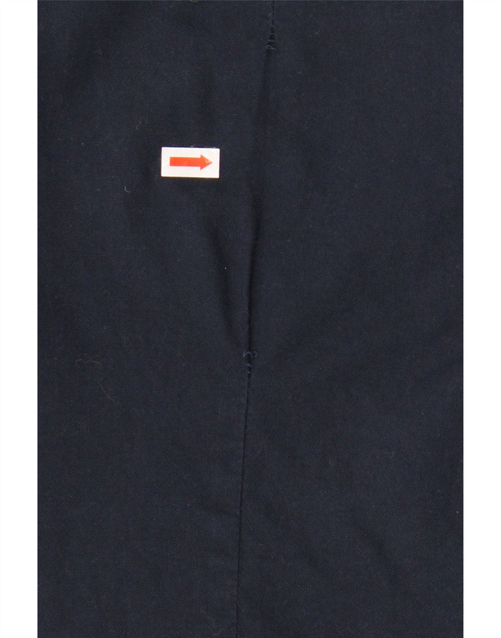Camicia REISS da uomo slim fit piccola in cotone blu navy