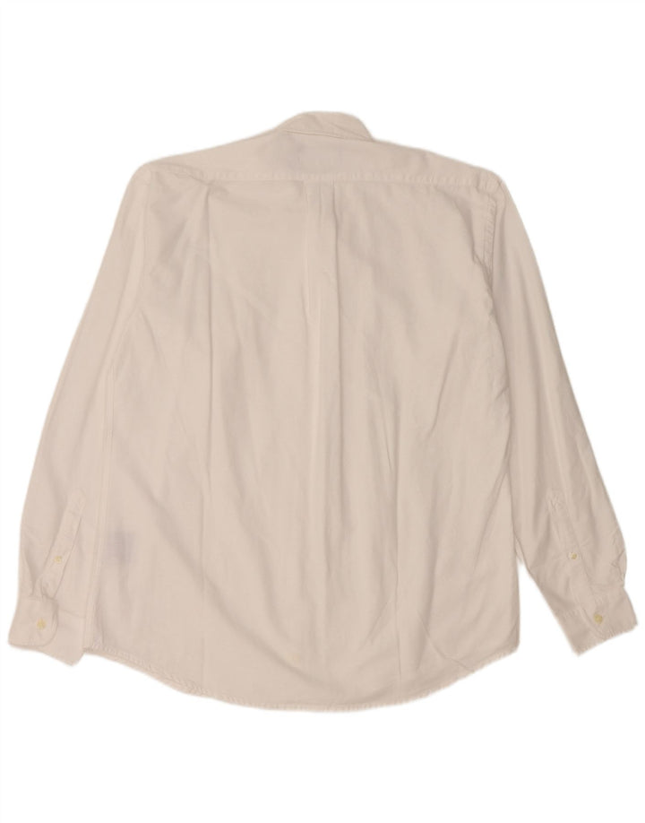 HENRI LLOYD Camicia da uomo grande in cotone bianco