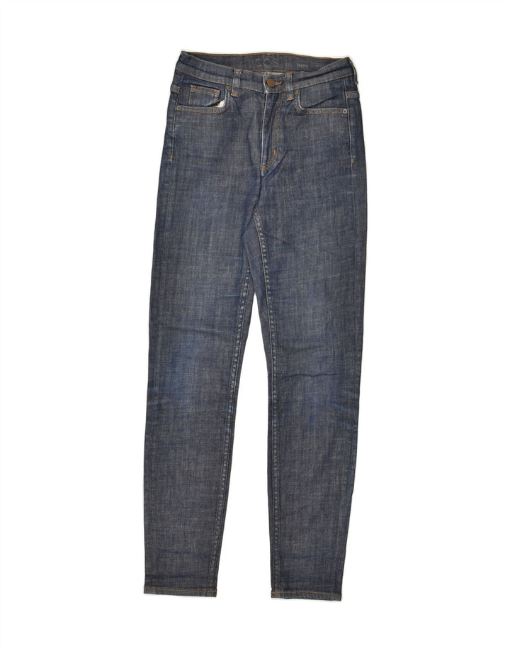 COS Womens Skinny Jeans W25 L29  Navy Blue Cotton | Vintage Cos | Thrift | Second-Hand Cos | Used Clothing | Messina Hembry 