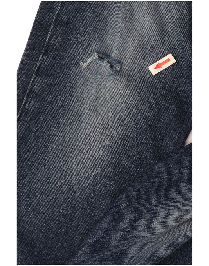 Jeans skinny effetto invecchiato Levi's da uomo W32 L34 Blu