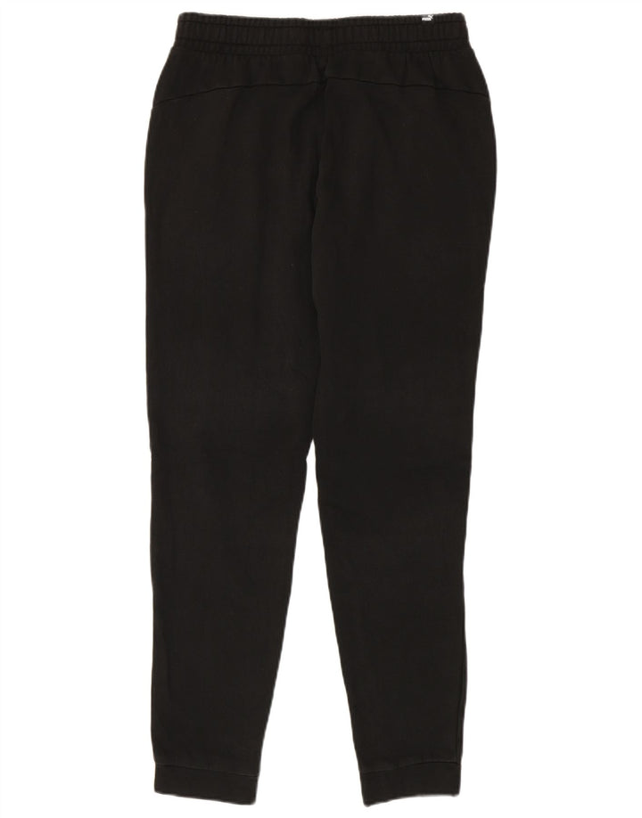 Pantaloni da tuta da uomo Puma Joggers Medium Black Cotton