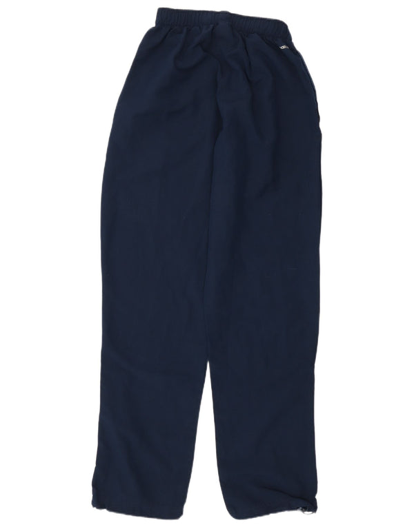 Pantaloni da tuta da uomo Adidas Small in poliestere blu navy