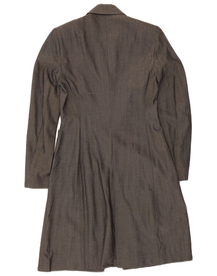 PATRIZIA PEPE Cappotto Donna IT 40 Small Grigio Viscosa