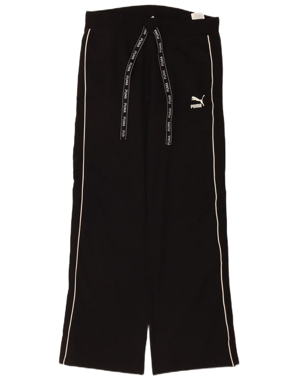 Pantaloni da tuta da donna Puma UK 12 Medium Black Cotton