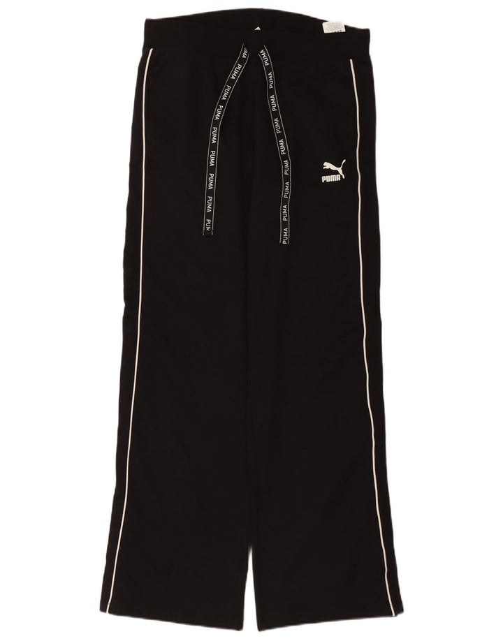 Pantaloni da tuta da donna Puma UK 12 Medium Black Cotton