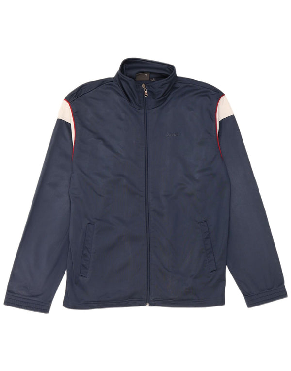 Giacca da tuta da uomo Diadora UK 36 Small Blu Navy Colourblock