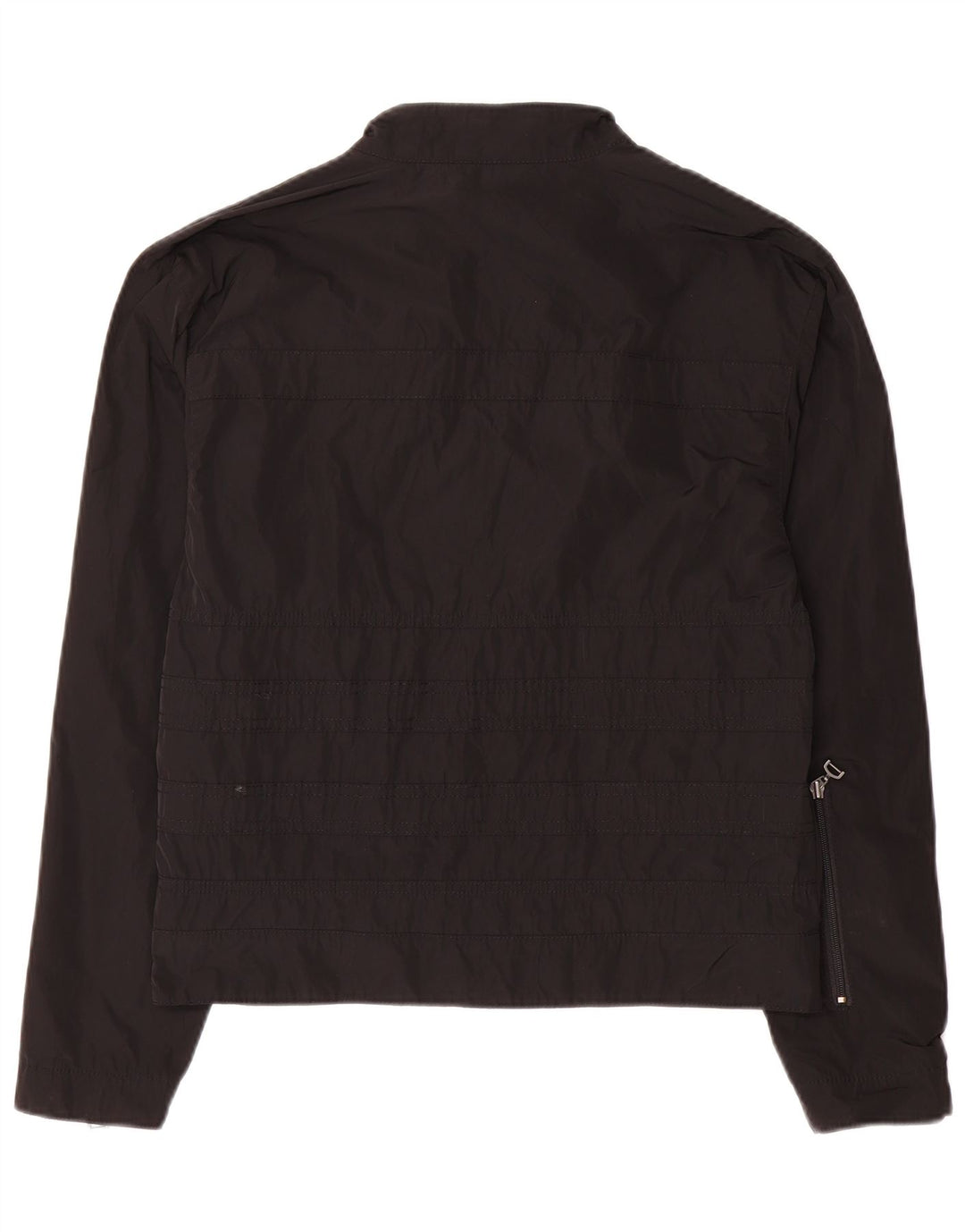 CALVIN KLEIN JEANS Giacca utility da donna UK 14 Medium Nero Poliestere