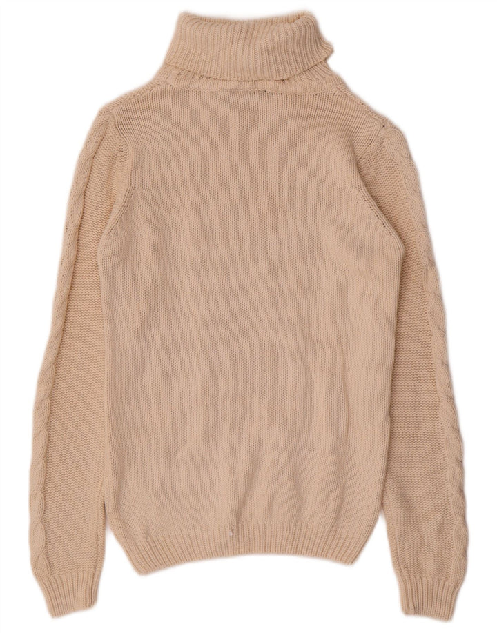 Maglione maglione a collo alto da donna Esmara UK 14/16 medio bianco sporco