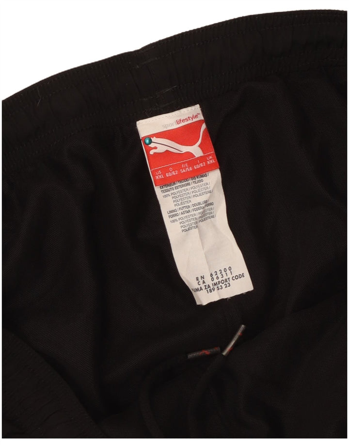 Pantaloncini sportivi da uomo Puma 2XL poliestere nero