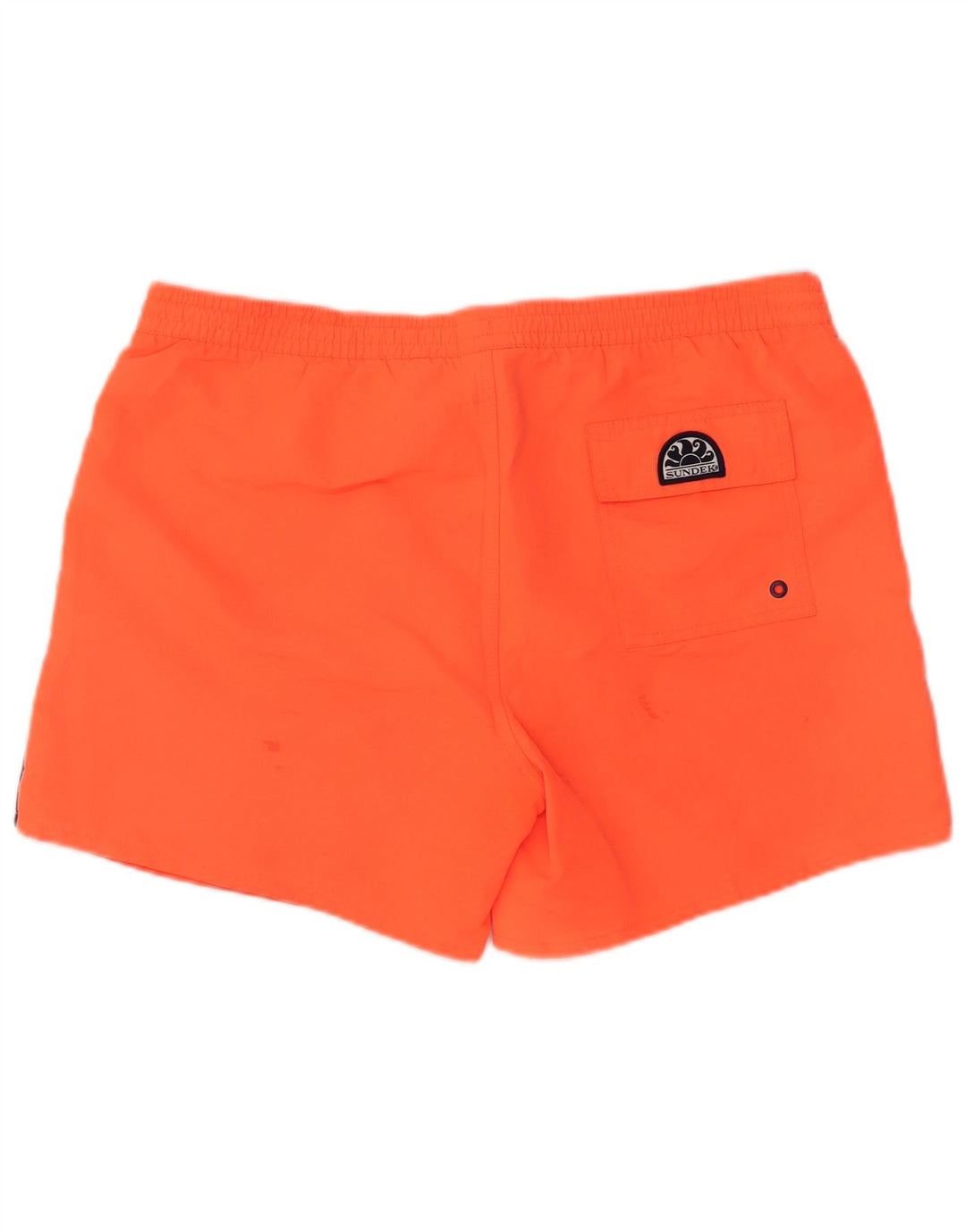 Pantaloncini da bagno grafici da uomo SUNDEK XL arancione poliestere