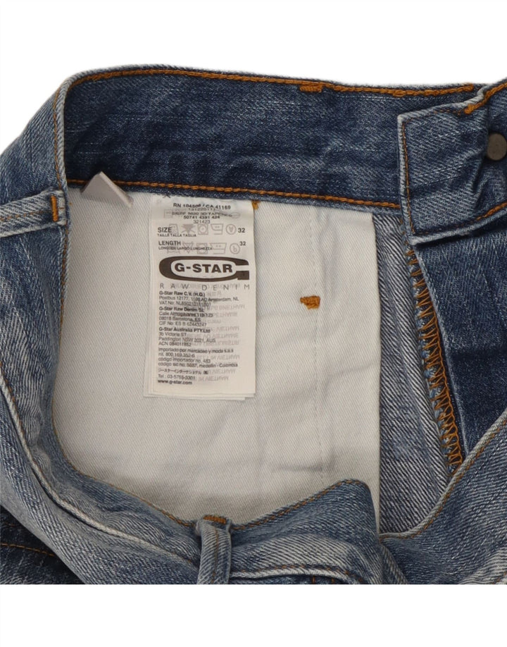 Jeans dritti da uomo G-Star W32 L29 cotone blu