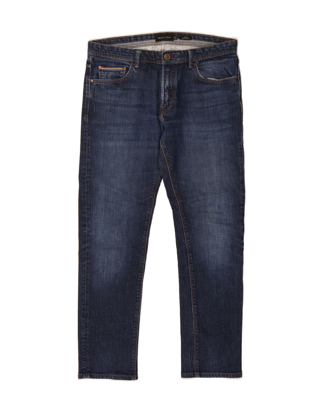 MASSIMO DUTTI Mens Slim Jeans EU 42 Large W32 L32 Blue Vintage Massimo Dutti and Second-Hand Massimo Dutti from Messina Hembry 