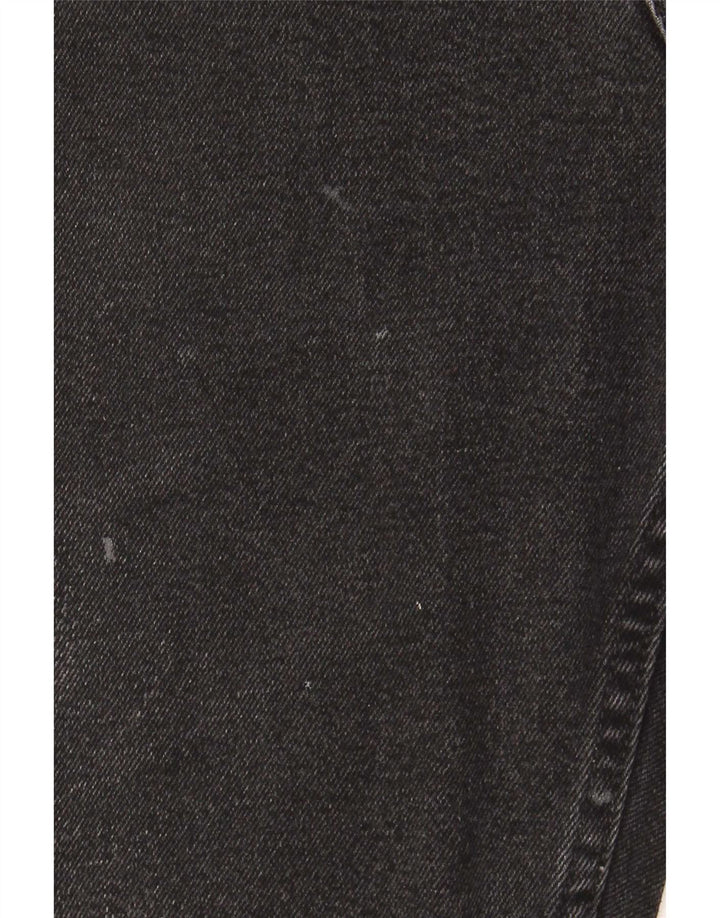 Jeans dritti da uomo Wrangler W32 L34 cotone nero