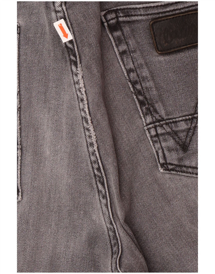 Jeans skinny Wrangler da uomo Boston W33 L32 in cotone grigio