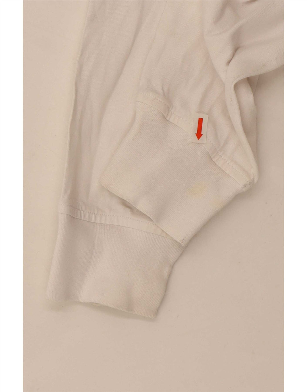 Converse Uomo Regular Graphic Top manica lunga Small White