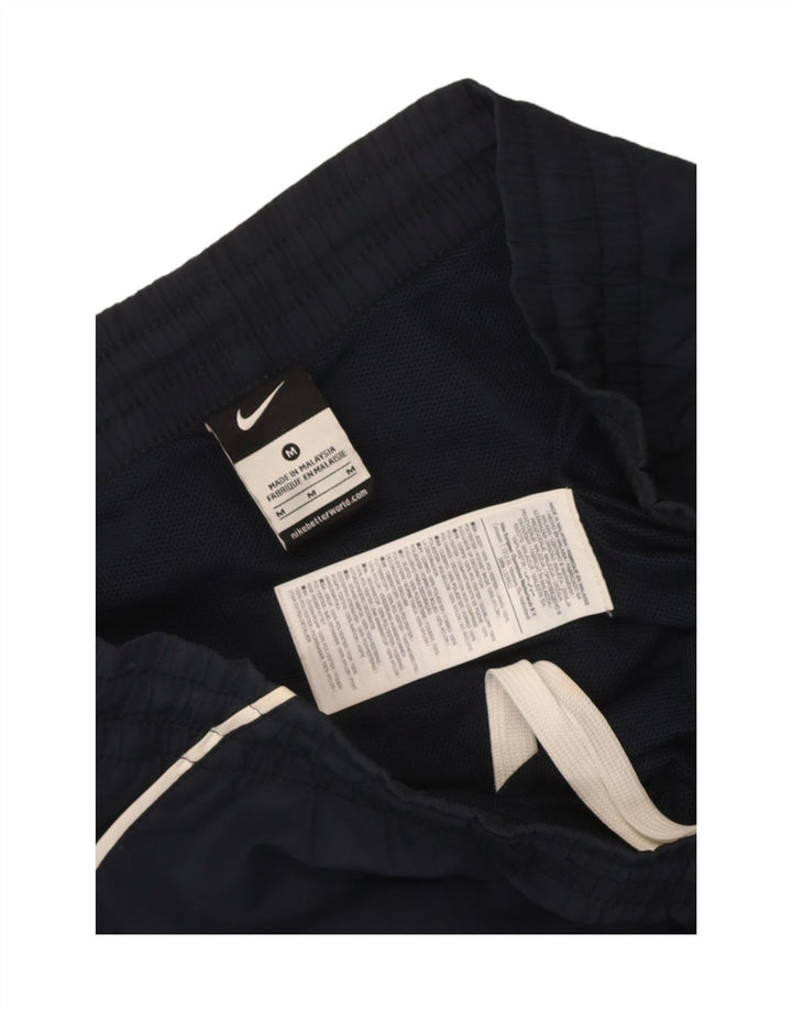 Pantaloncini sportivi Nike da uomo con grafica media in poliestere blu navy