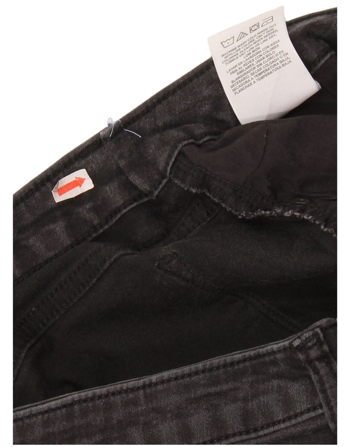 Jeans LEE Riders da donna a vita media con taglio bootcut US 14 XL W32 L24 Nero