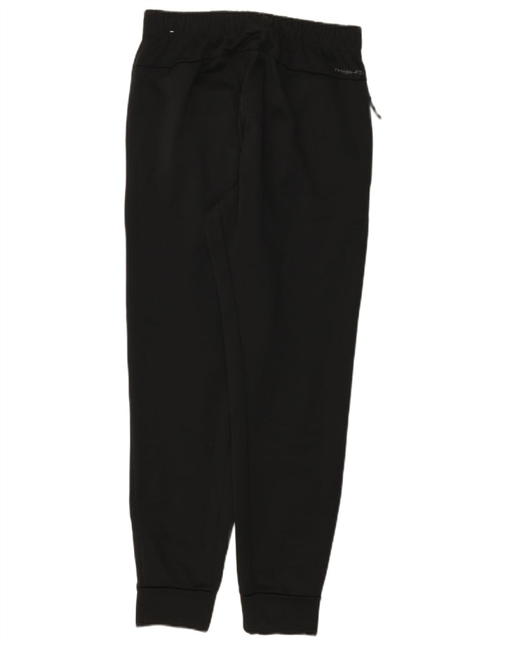 Pantaloni da tuta Nike Therma-Fit da uomo, pantaloni da jogging, piccoli, in poliestere nero