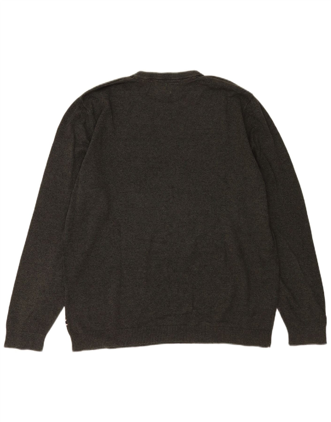Maglione maglione girocollo da uomo Jack & Jones 2XL cotone grigio
